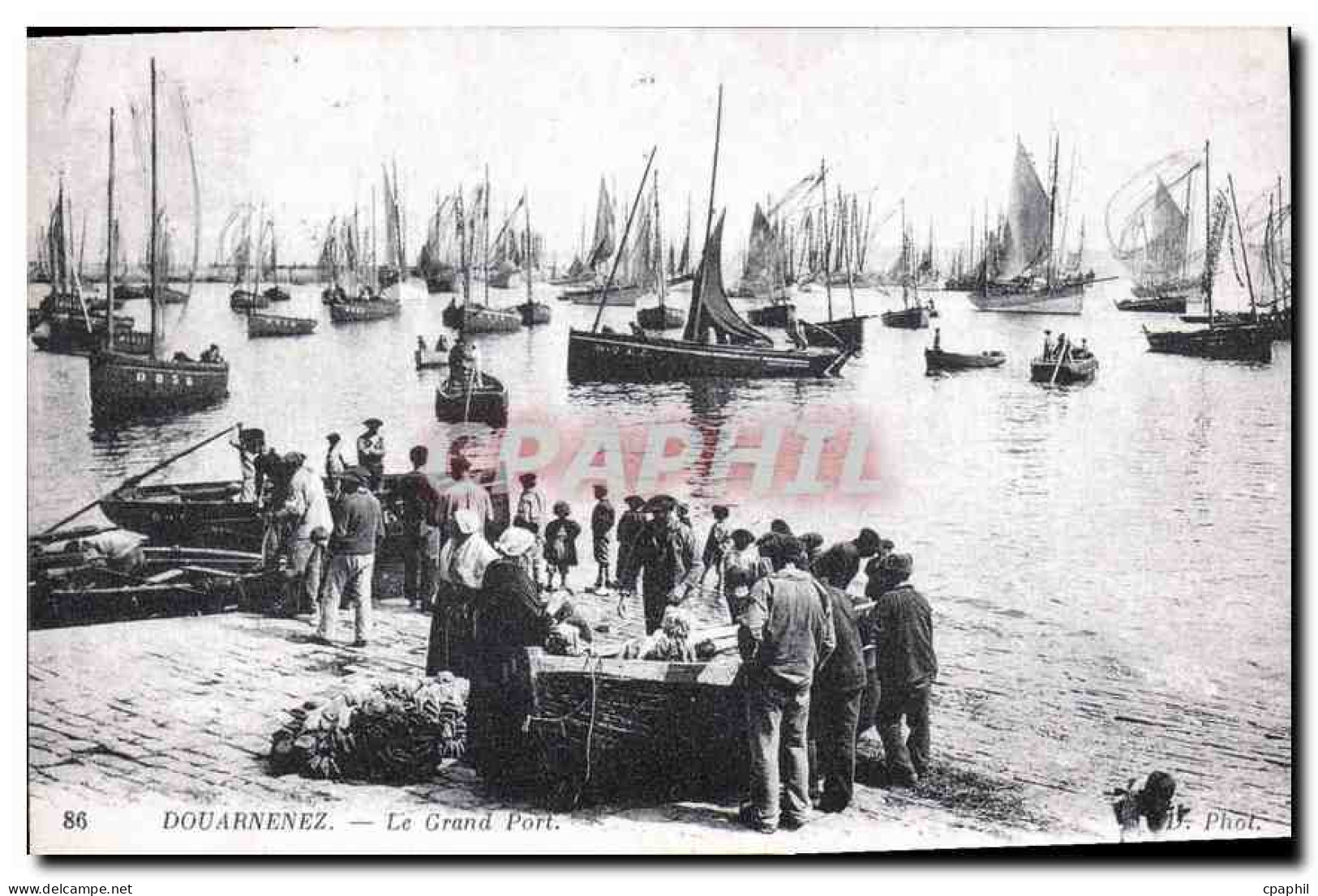 REPRO Douarnenez Le Grand Port Bateaux