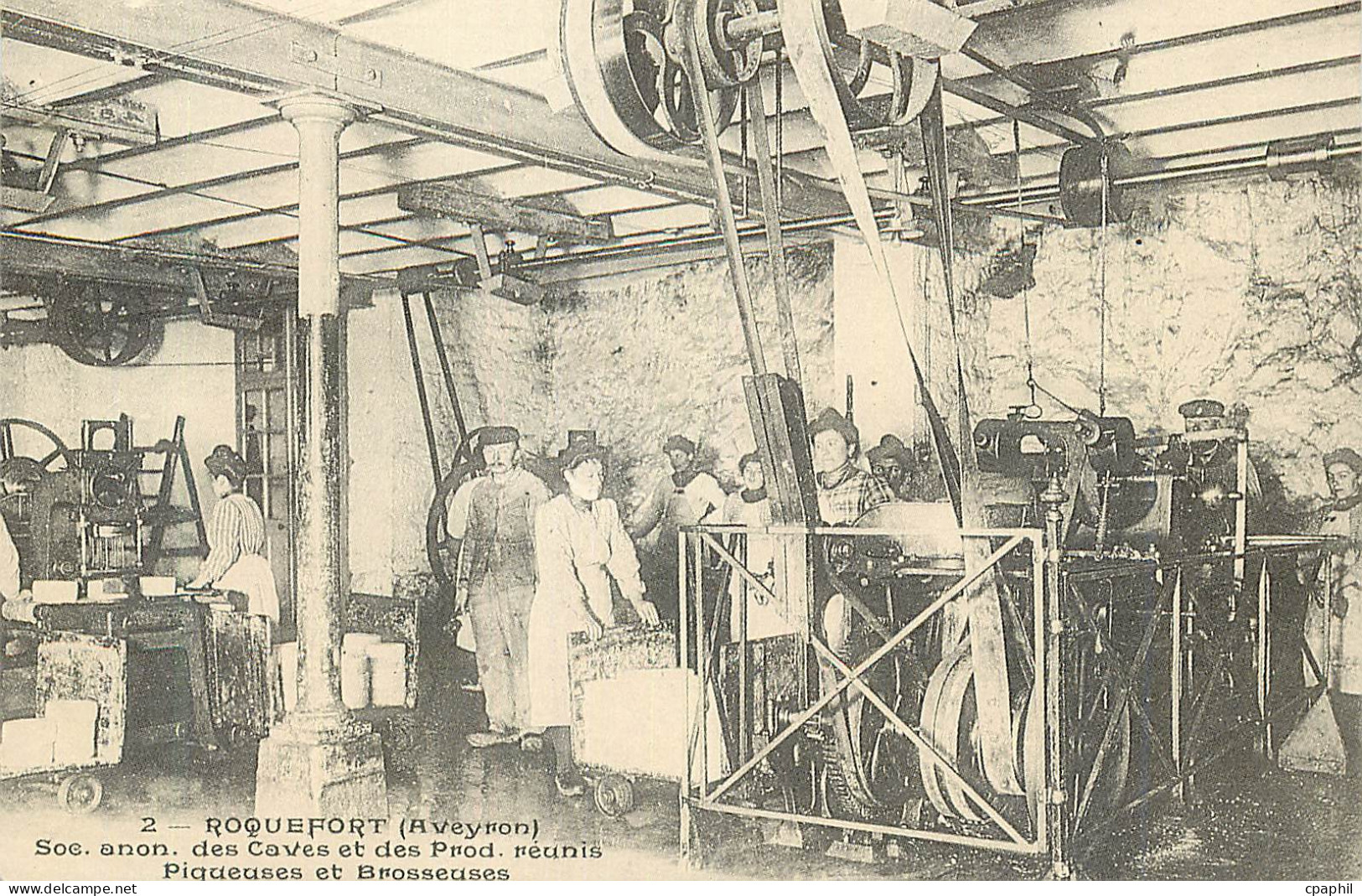 REPRO Fabrication du Roquefort (Aveyron)