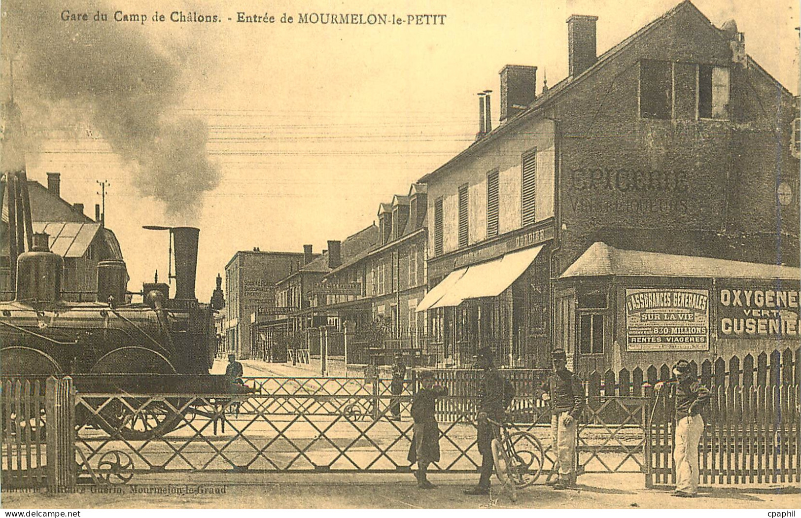 REPRO Gare du camp de chalons entree de mourmelon le petit