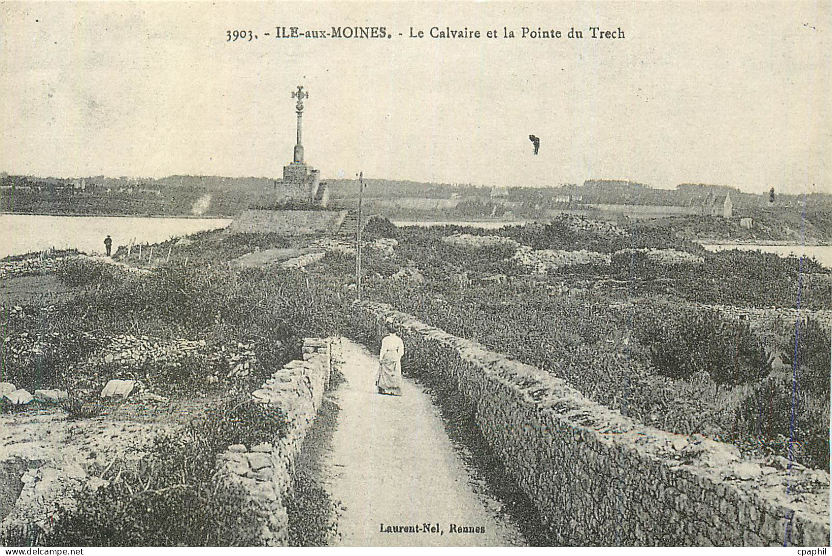 REPRO Ile aux Moines Le Calvaire et la Pointe du Trech
