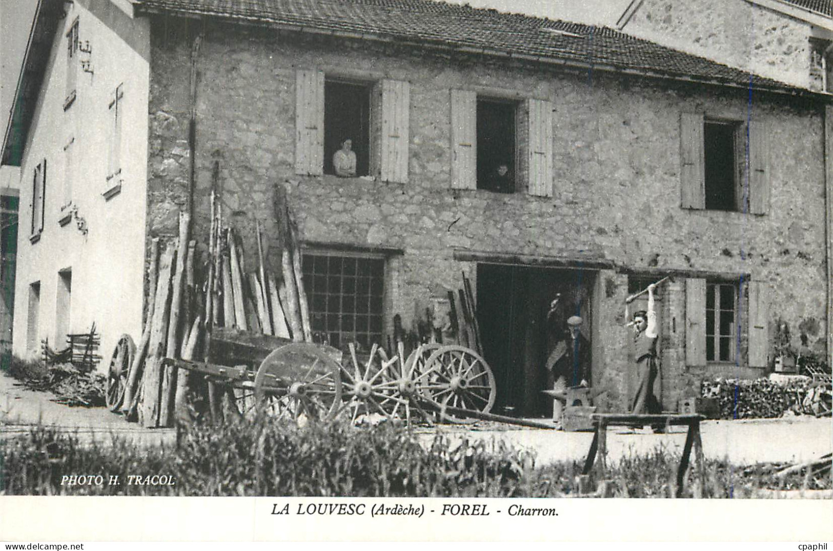 REPRO La Louvesc (Ardeche) Forel Charron