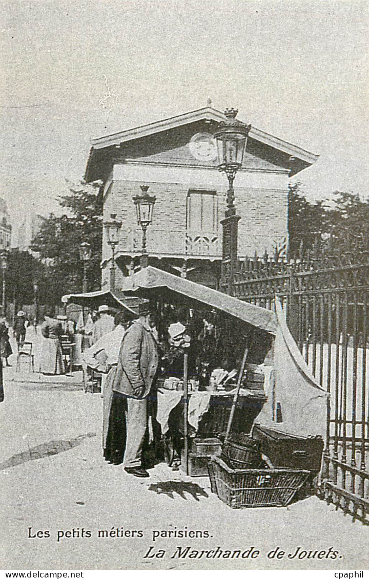 REPRO Les Petits Metiers Parisiens La Marchande de Jouets