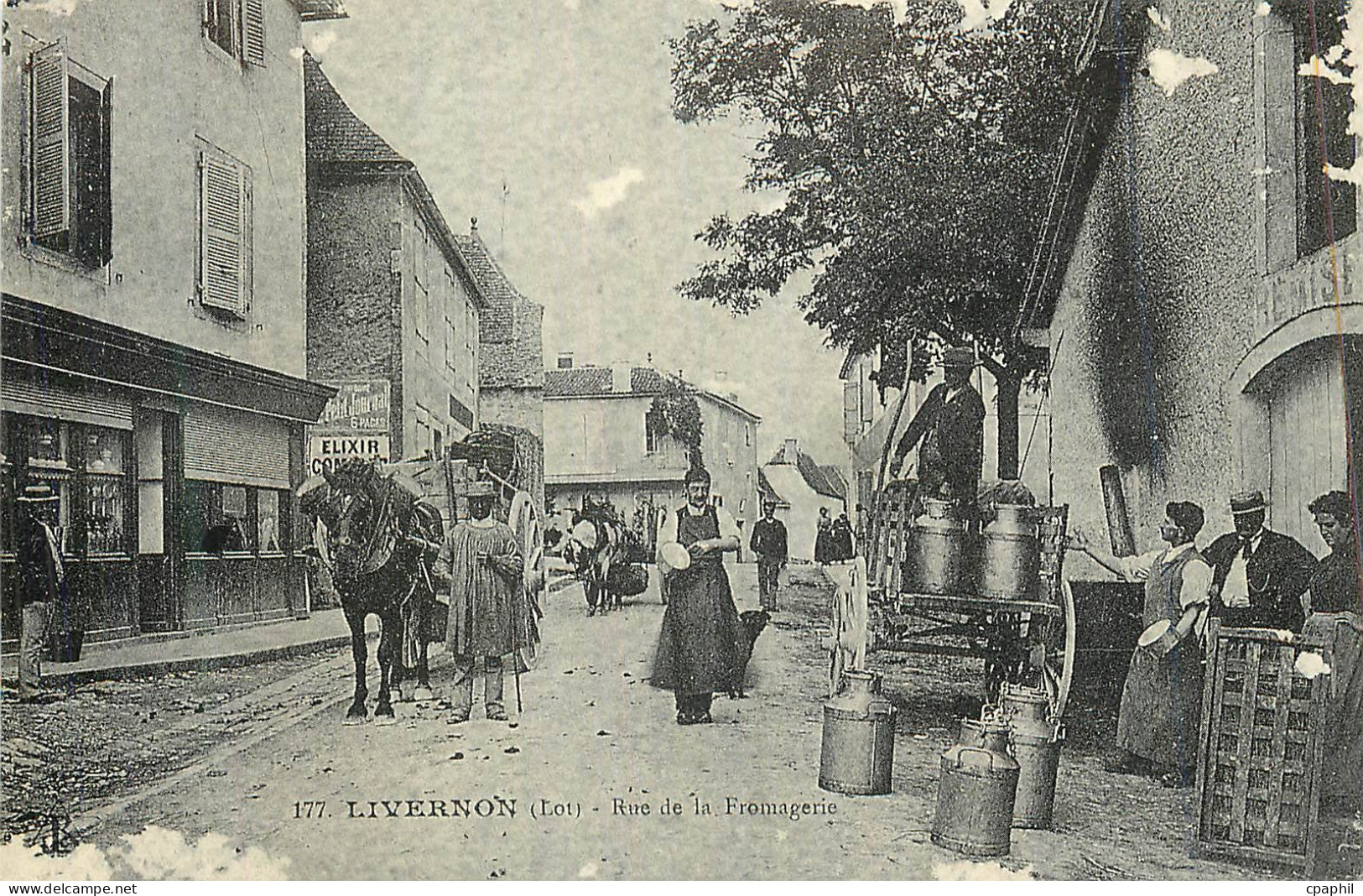 REPRO Livernon (Loi) Rue de la Fromgerie