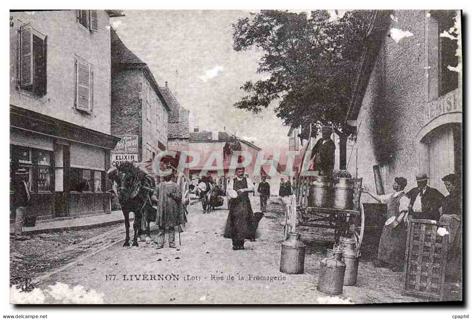 REPRO Livernon Lot Rue de la Fromagerie