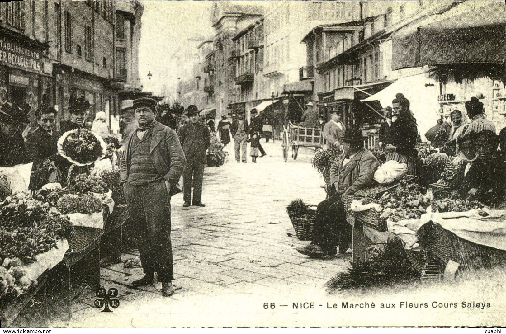 REPRO Nice Le Marche aux Fleurs Cours Saleya