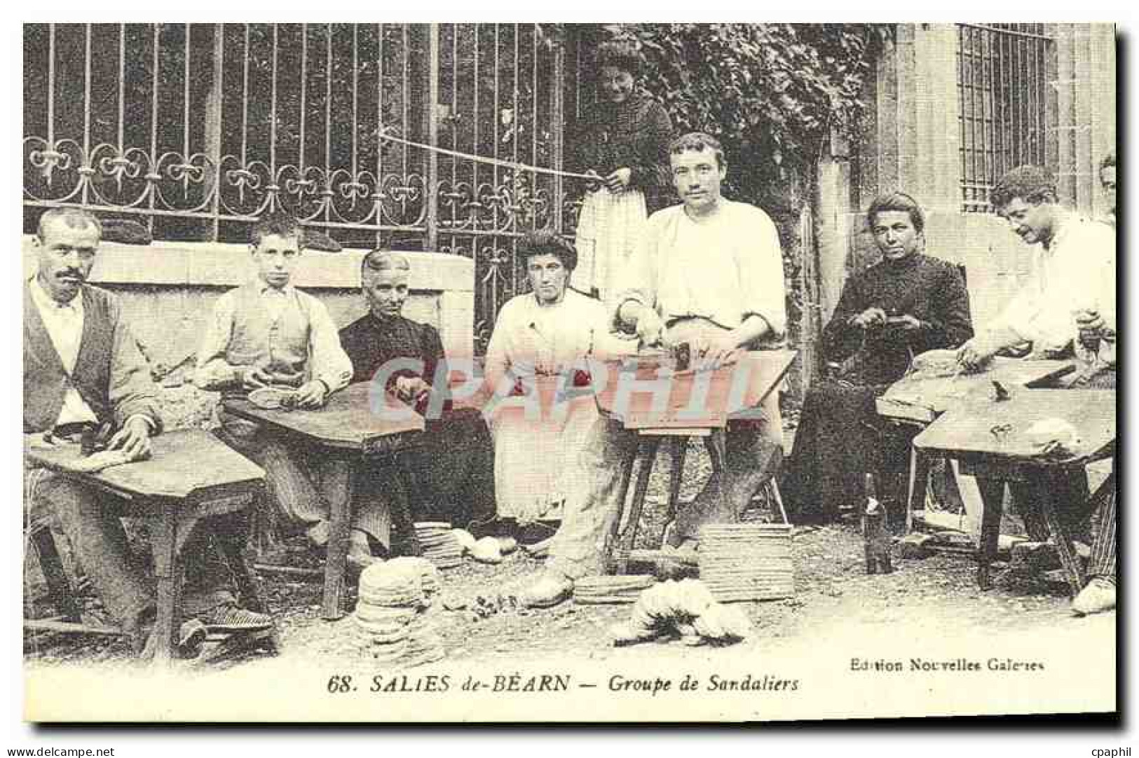 REPRO Salies de Bearn Groupe de Sandaliers