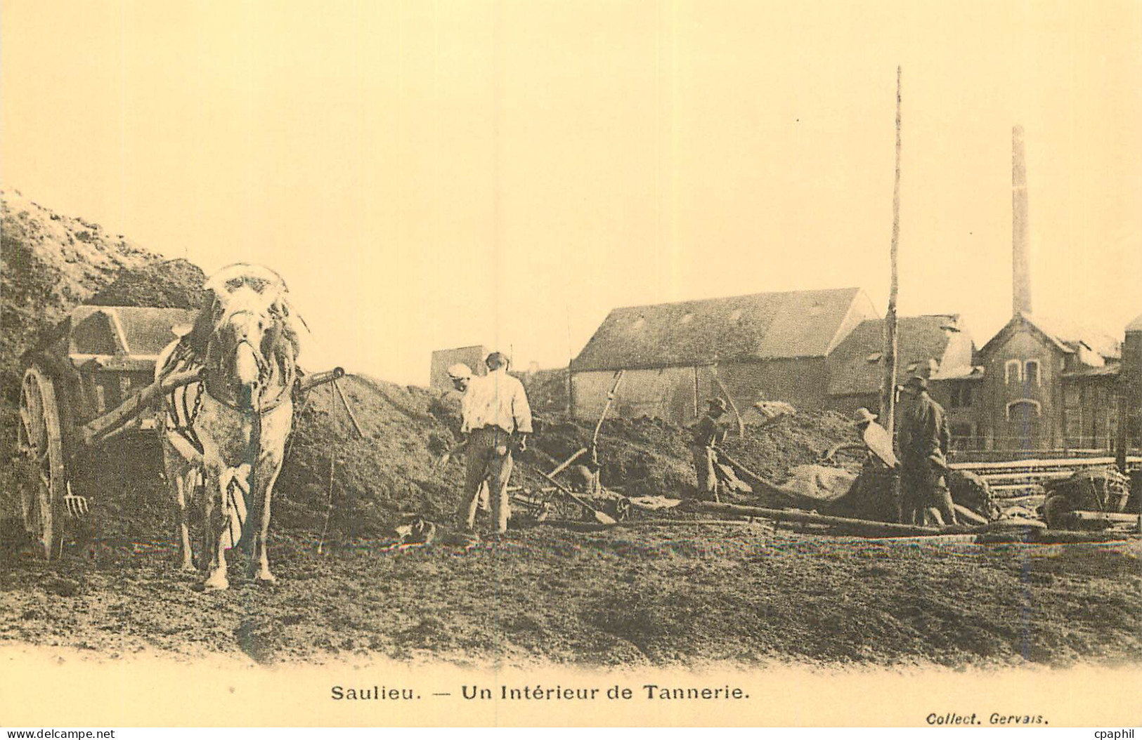 REPRO Saulieu Un Interieur de Tannerie