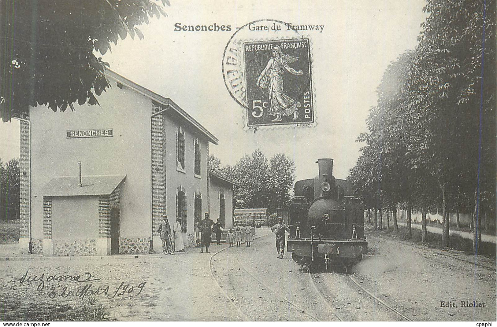 REPRO Senonches Gare du Tramway Train