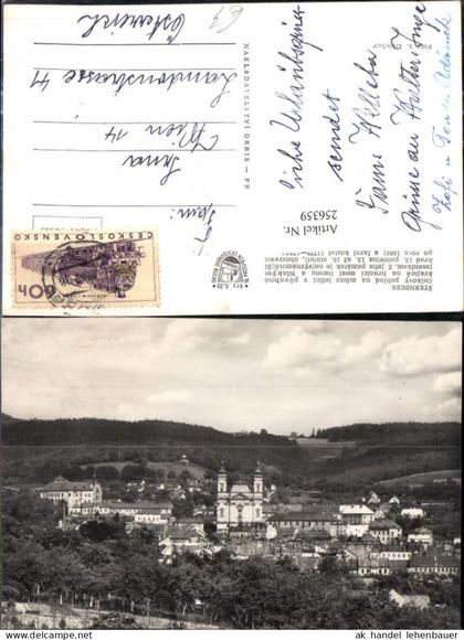 256359,Sternberk Sternberg Teilansicht Kirche