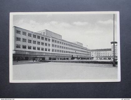 AK Tschechien / Böhmen und Mähren 1941 Königgrätz / Hradec Kralove, Direktion der BMB / Reditelstvi cesko-mor. drah