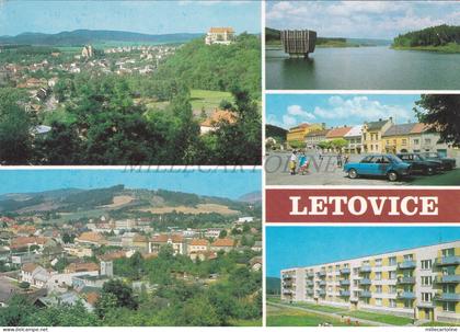 CZECH REPUBLIC - Letovice, Views, Postcard