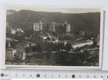 I122071 Cartolina Rep. Ceca - Karlsbad, Hotel Imperial - VG ??