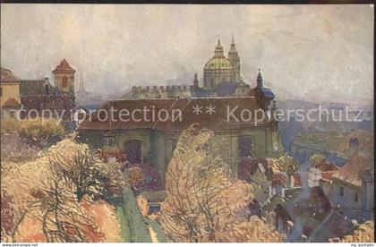 Tschechische Republik Kostel Kuenstlerkarte