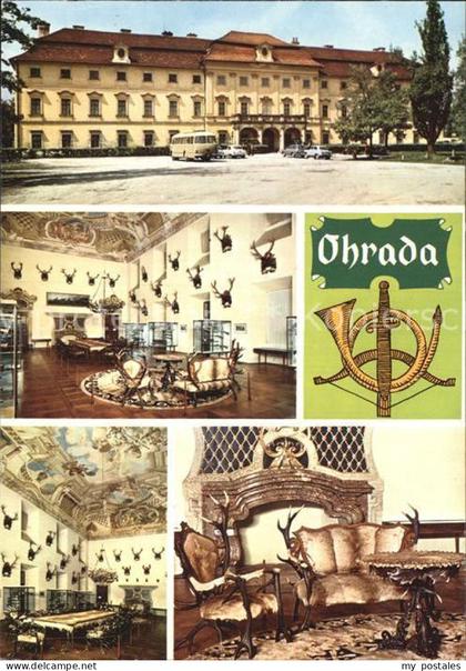 Tschechische Republik Ohrada Schloss