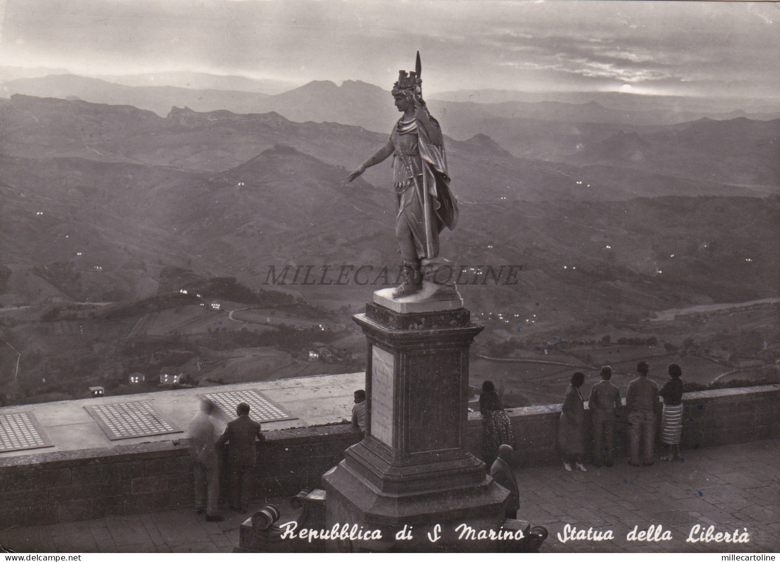 REPUBBLICA DI S. MARINO - Statua della Libertà 1953