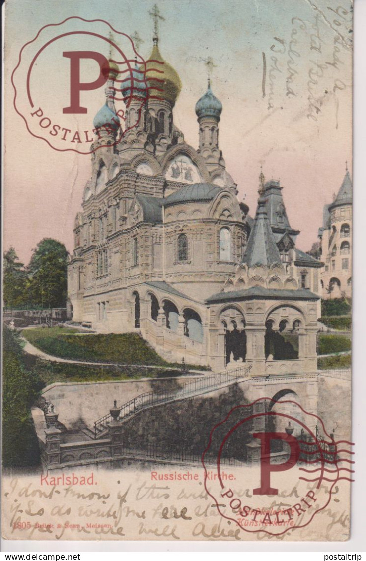 REPUBLICA CHECA. KARLSBAD Russische Kirche
