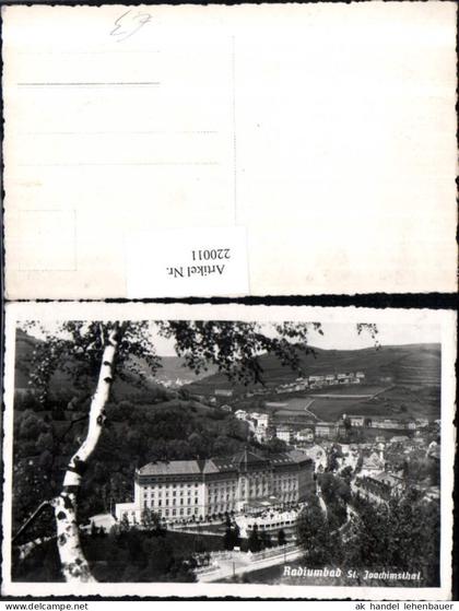 220011,Radiumbad St. Joachimsthal Jachymov Teilansicht
