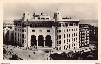 B221 Algeria Algiers Post Office RPPC vintage postcard