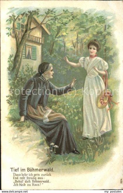 Boehmerwald Spruch Tracht Frauen