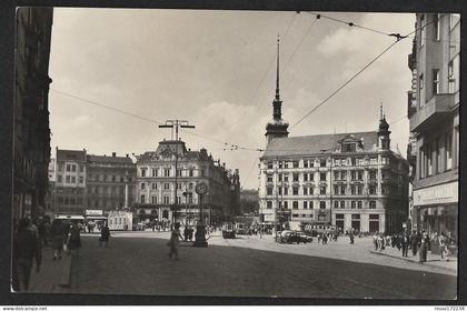 Brno Náměstí Svobody postcard used 1956