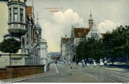 Tsjechië Czech Republic - Leitmeritz i. B. - Parkstrasse