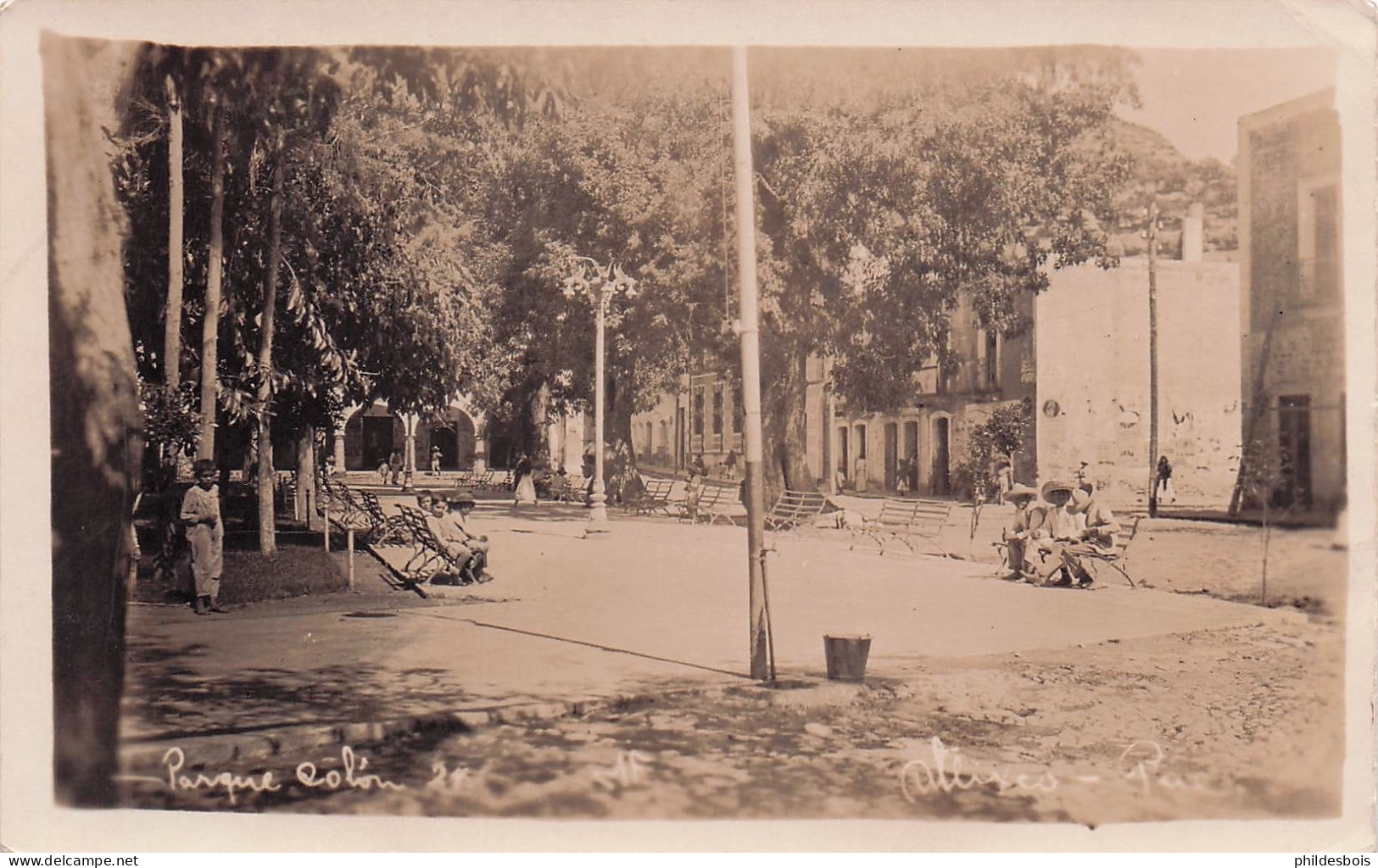 REPUBLIQUE DOMINICAINE  SAINT DOMINGUE  Parque colon