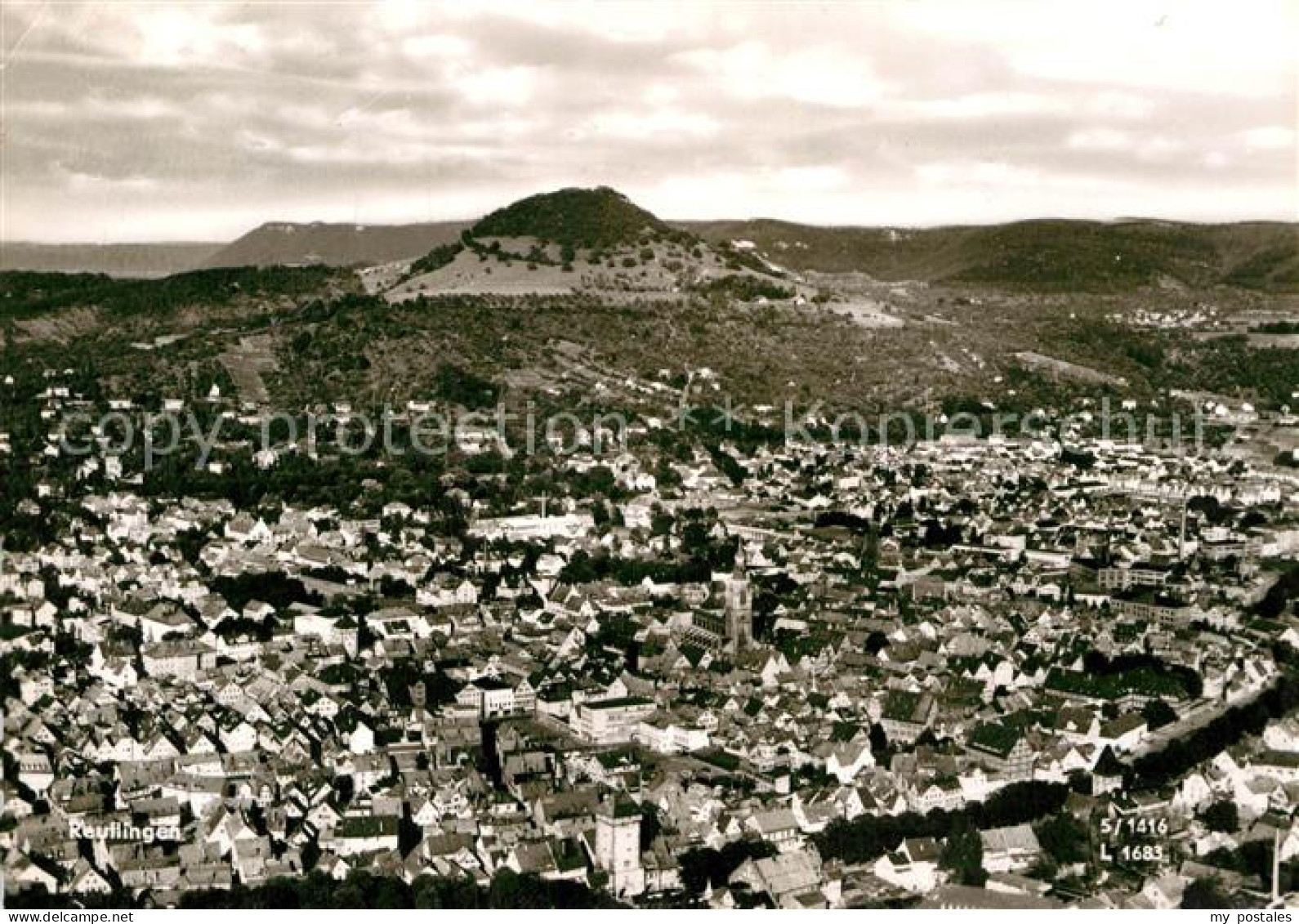 Reutlingen BW Fliegeraufnahme