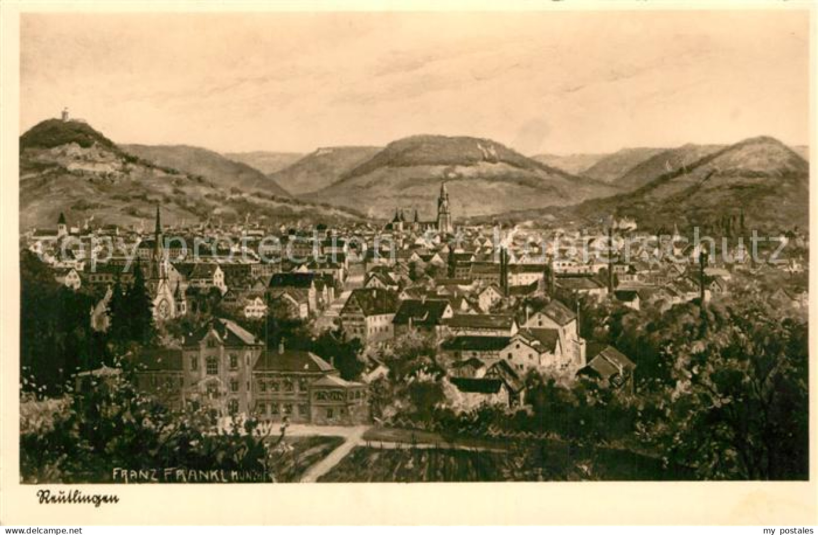 Reutlingen BW Gesamtansicht