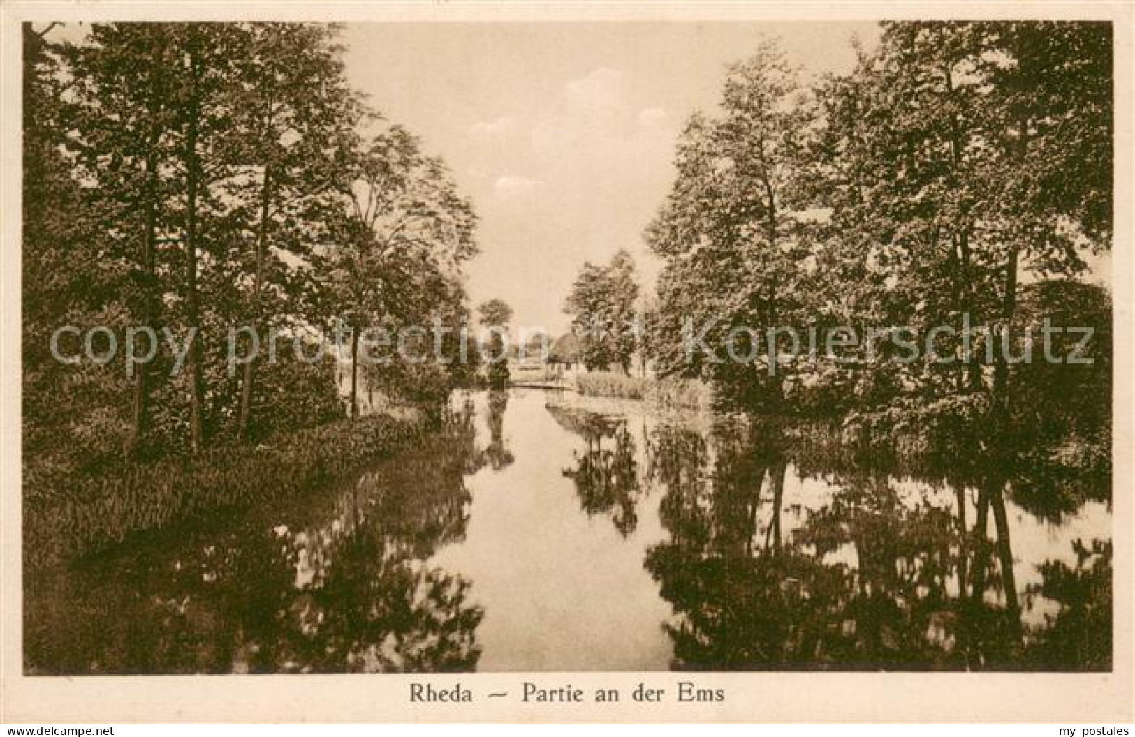 Rheda Harsewinkel Partie an der Ems