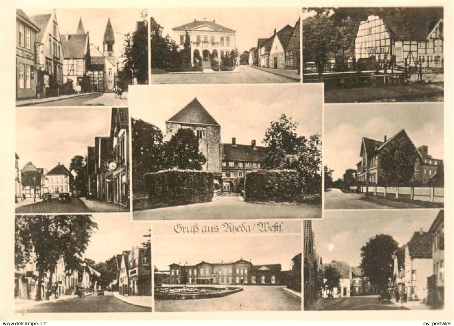 Rheda -Wiedenbrueck Westfalen Orts und Teilansichten