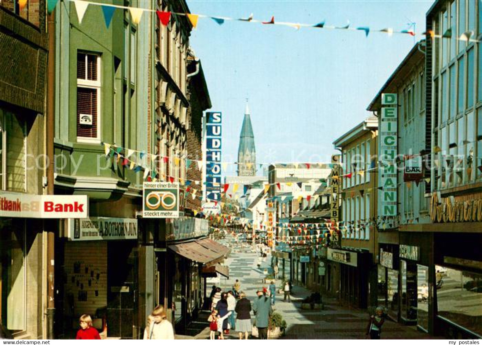Rheine Emsstrasse Fussgaengerzone