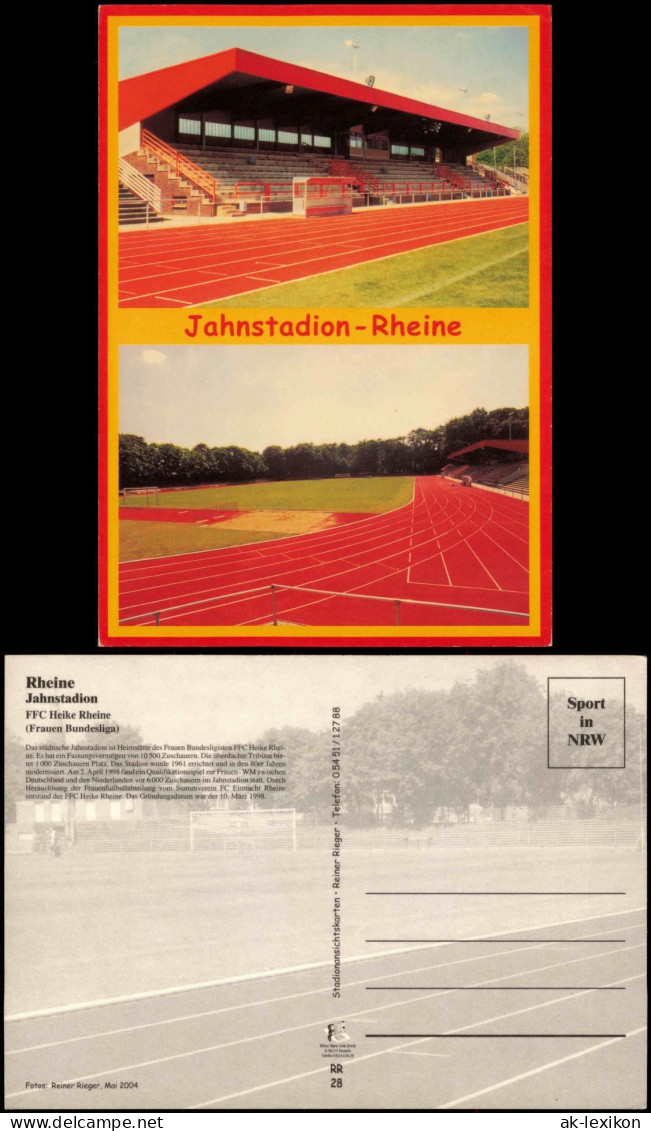 Rheine Fussball-Stadion Jahnstadion FFC Heike Rheine (Frauen Bundesliga) 2004