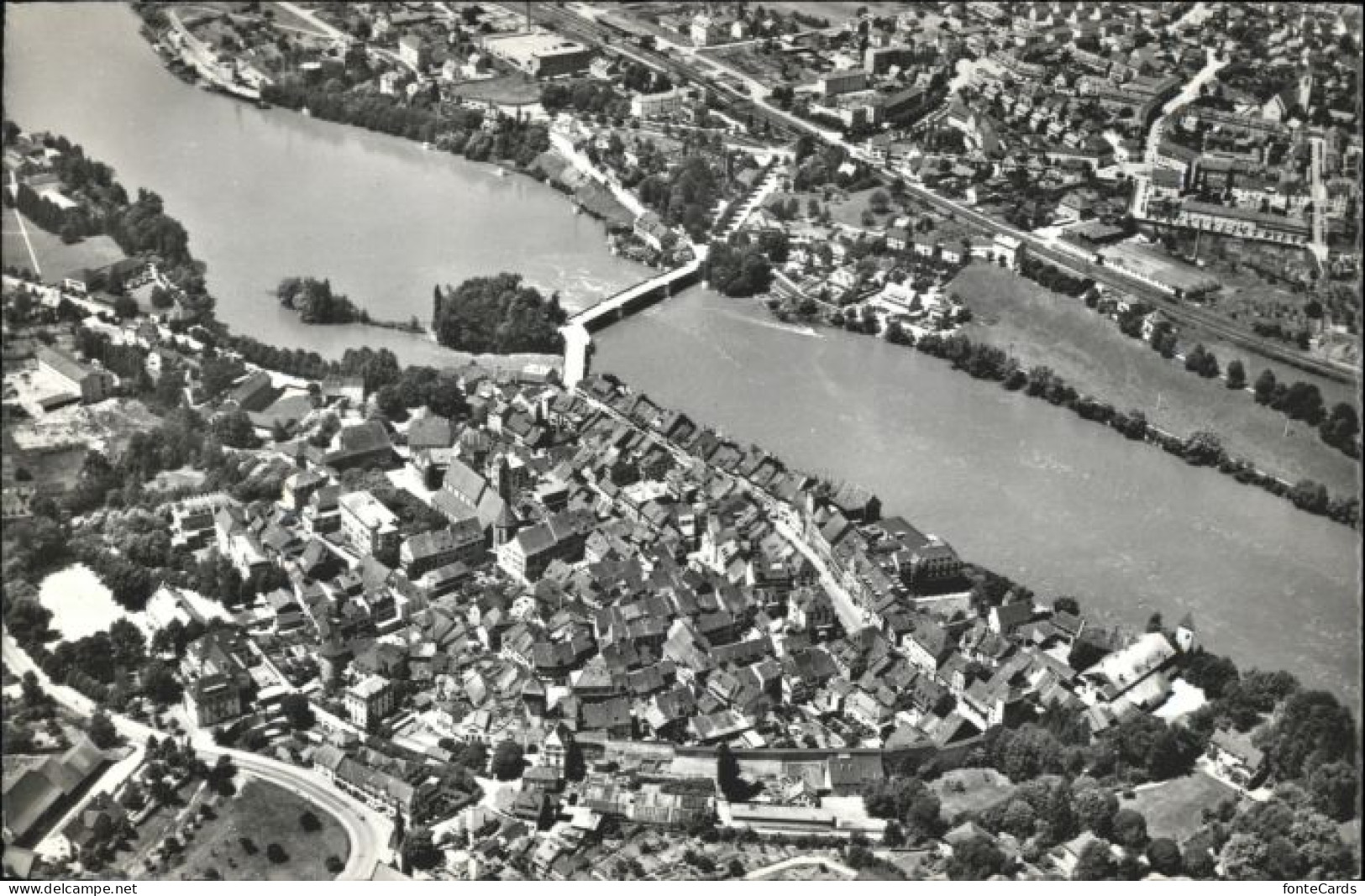Rheinfelden AG Rheinfelden Fliegeraufnahme