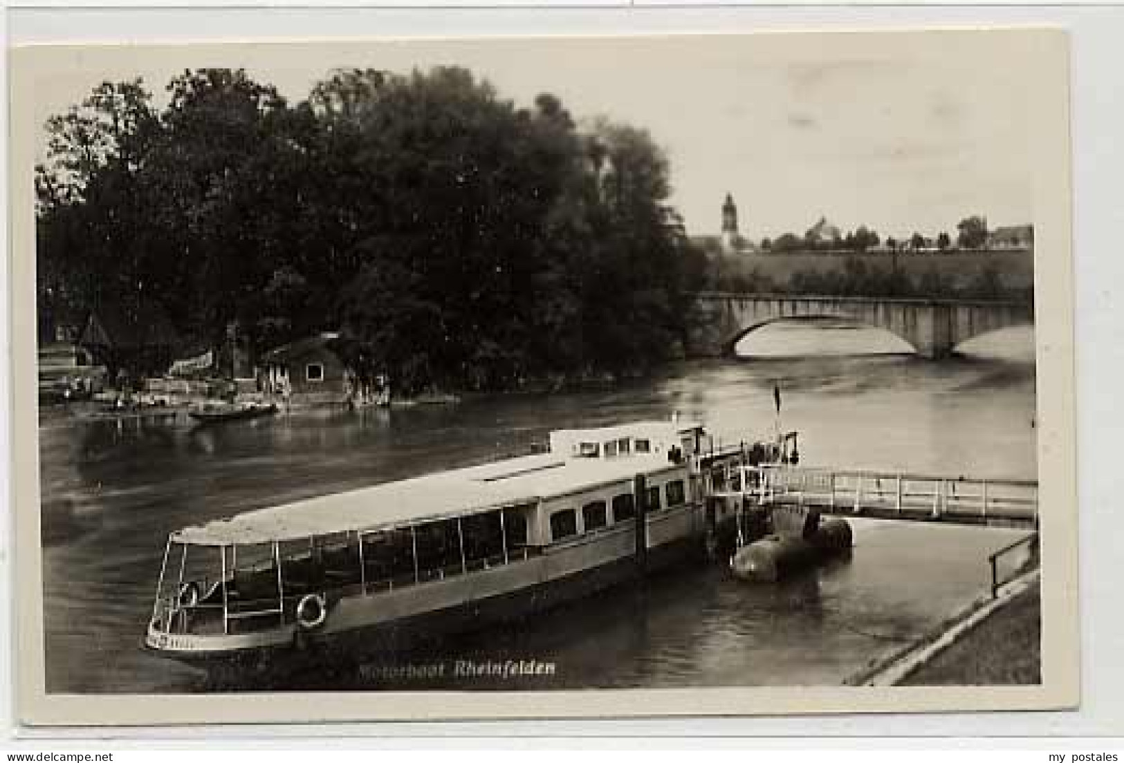 Rheinfelden Baden Rheinfelden Dampfer in Basel