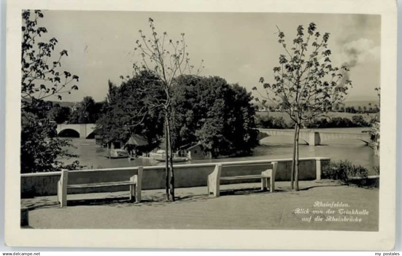 Rheinfelden Baden Rheinfelden Trinkhalle Rheinbruecke