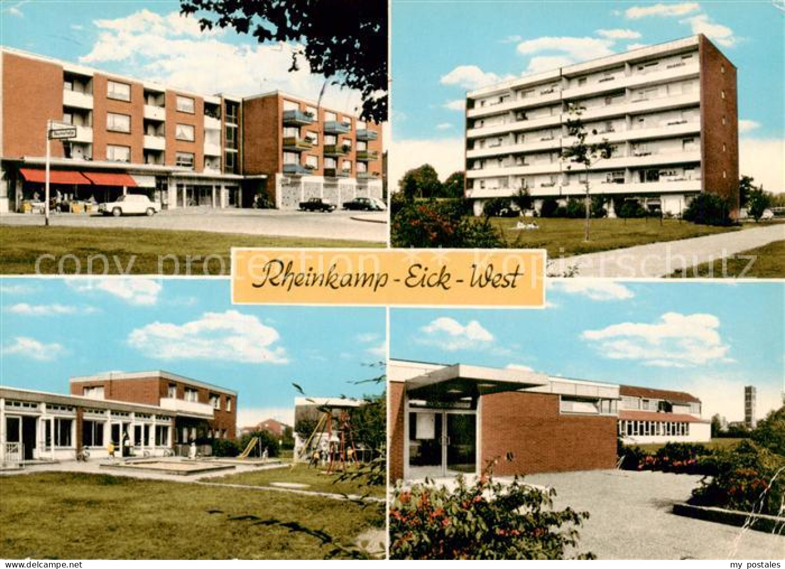 Rheinkamp Repelen Moers Moers Eick West Teilansichten