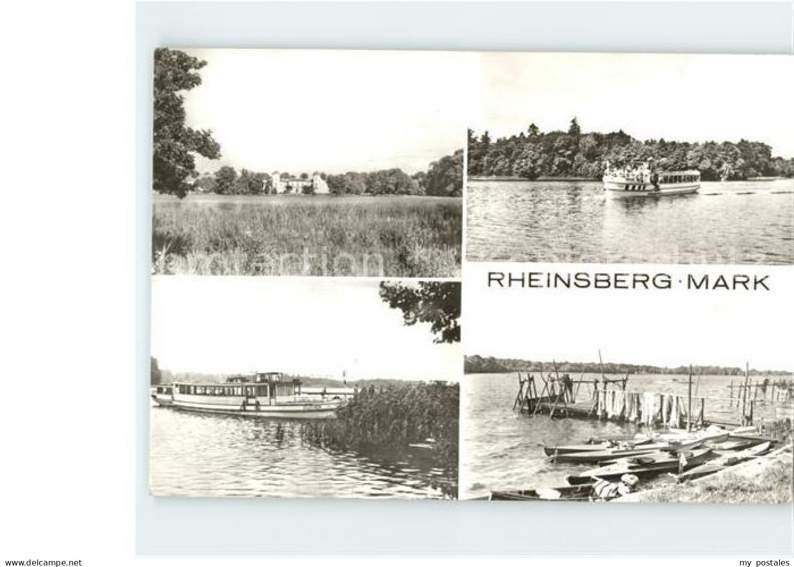 Rheinsberg Mark Schiff Zeuthen Fischerboote
