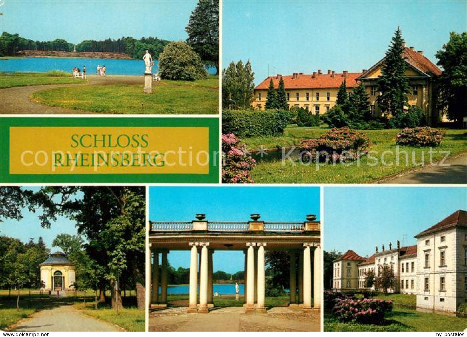Rheinsberg Schloss Rheinsberg Grienericksee Kavaliershaus Pavillon Schlosspark I