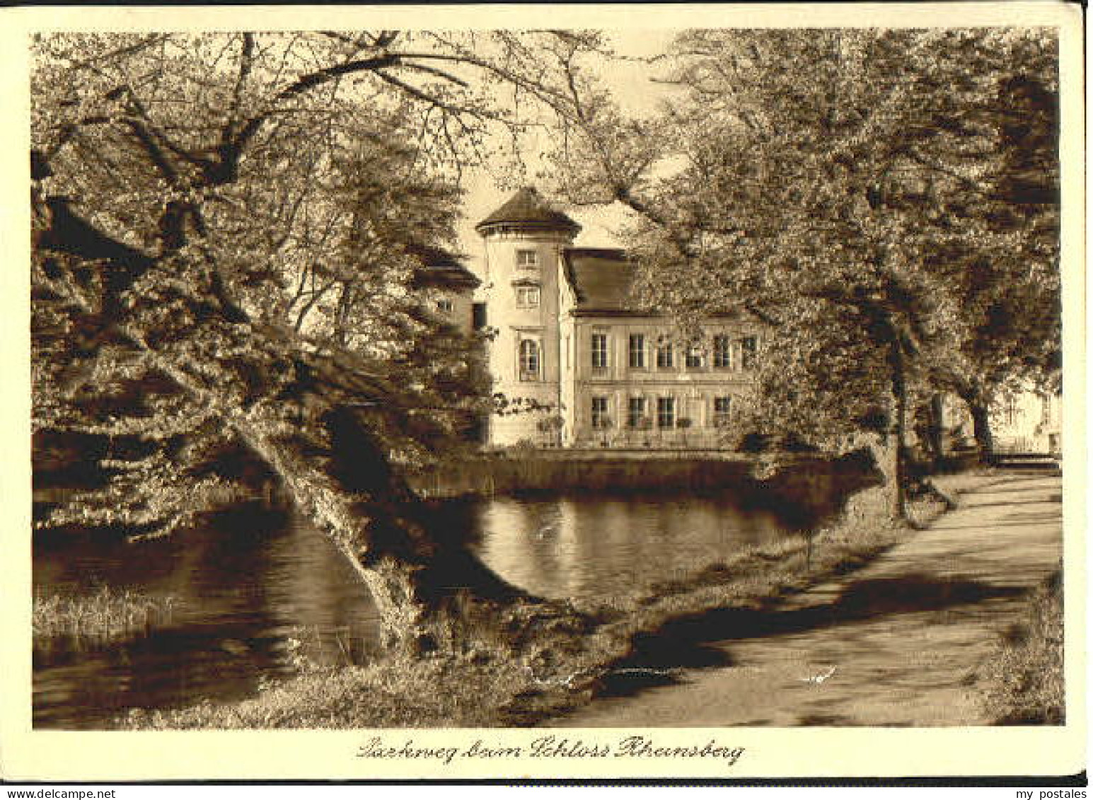 Rheinsberg Schloss Rheinsberg  x 1929