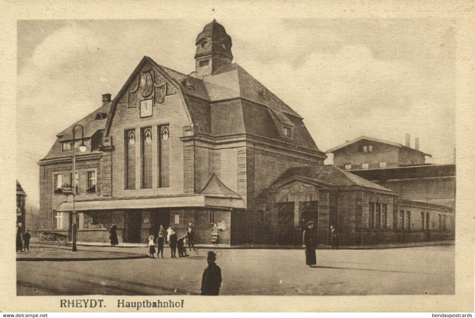 RHEYDT, Mönchengladbach, Hauptbahnhof (1920s) AK