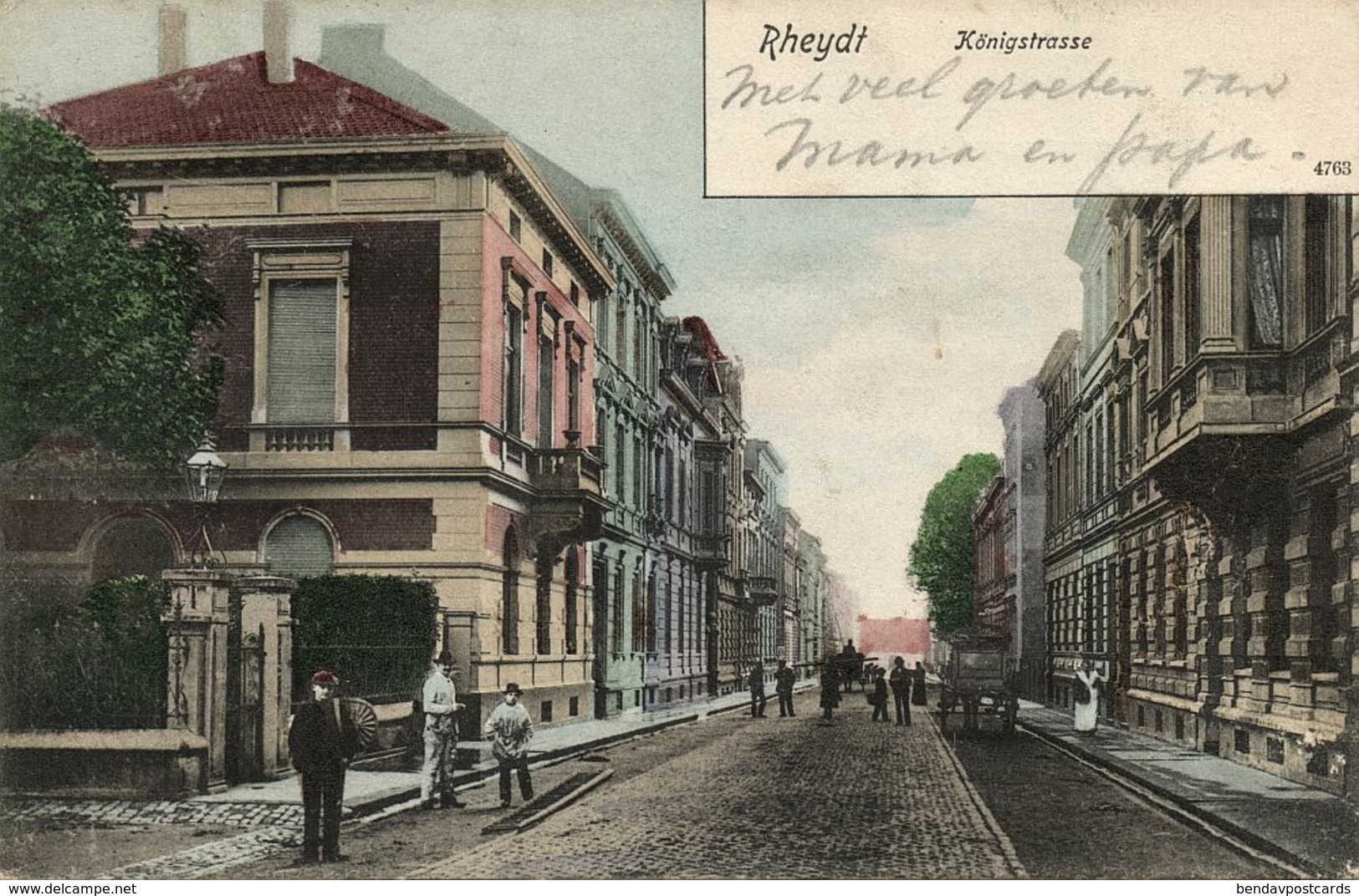 RHEYDT, Mönchengladbach, Königstrasse (1903) AK