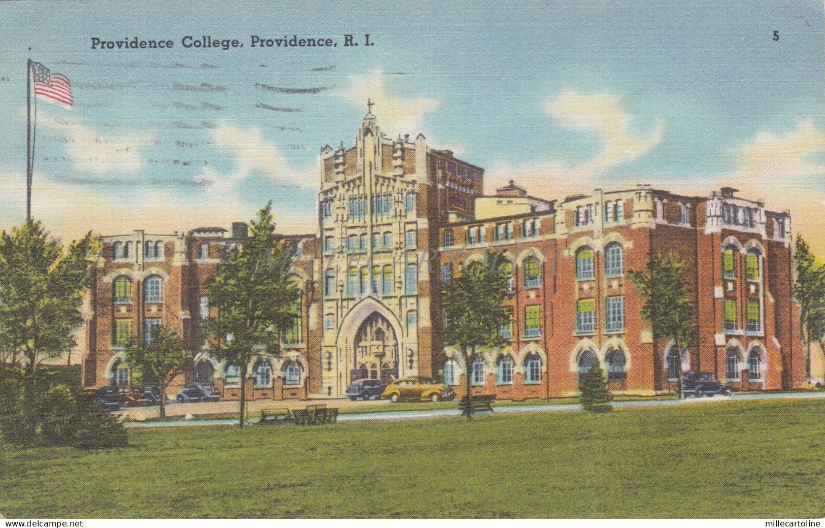 RHODE ISLAND - Providence - College 1956