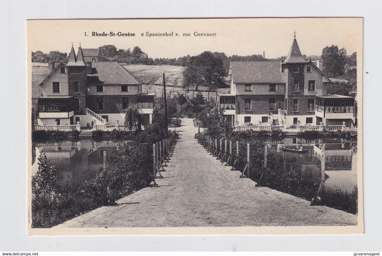 RHODE SAINT GENESE    SPANIENHOF RUE GEEVAERT