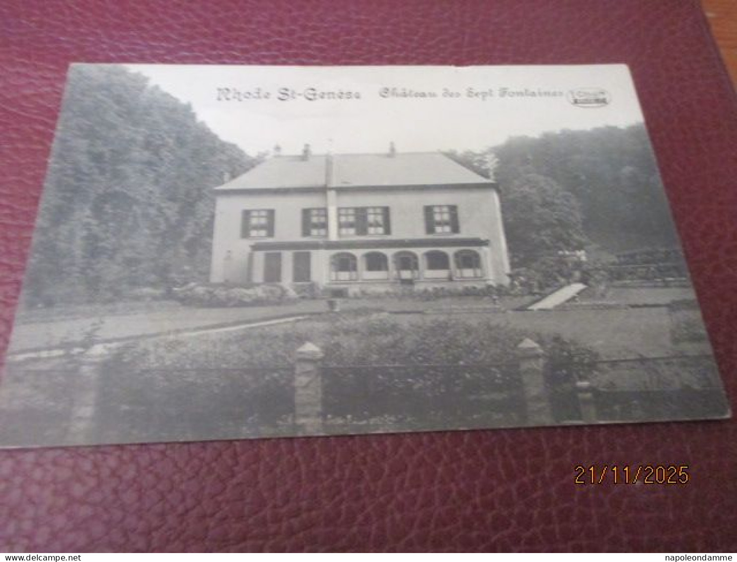 Rhode St Genese, Chateau des Sept Fontaines