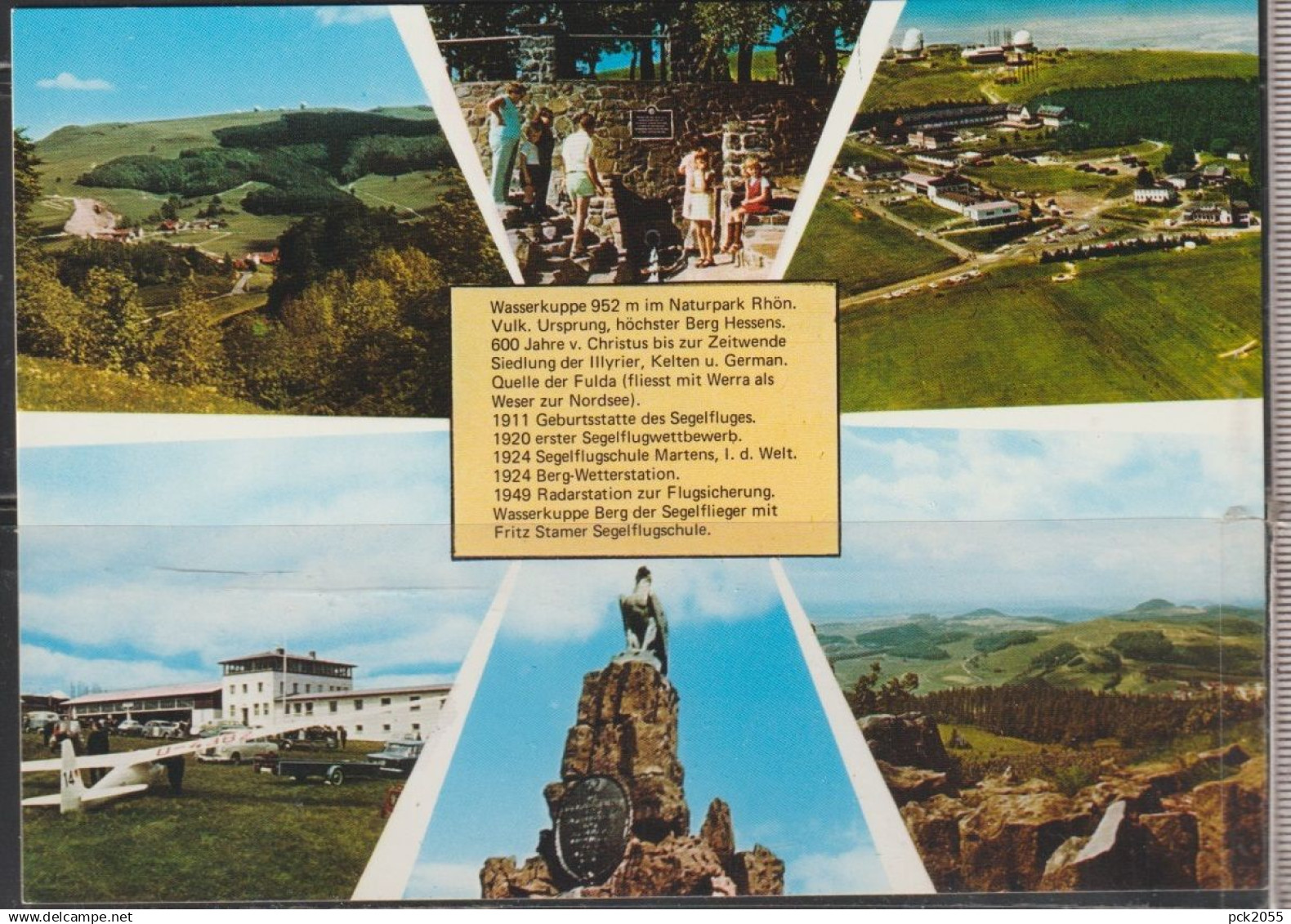 RHÖN / Wasserkuppe - MBK - nicht gelaufen  ( AK 6544)