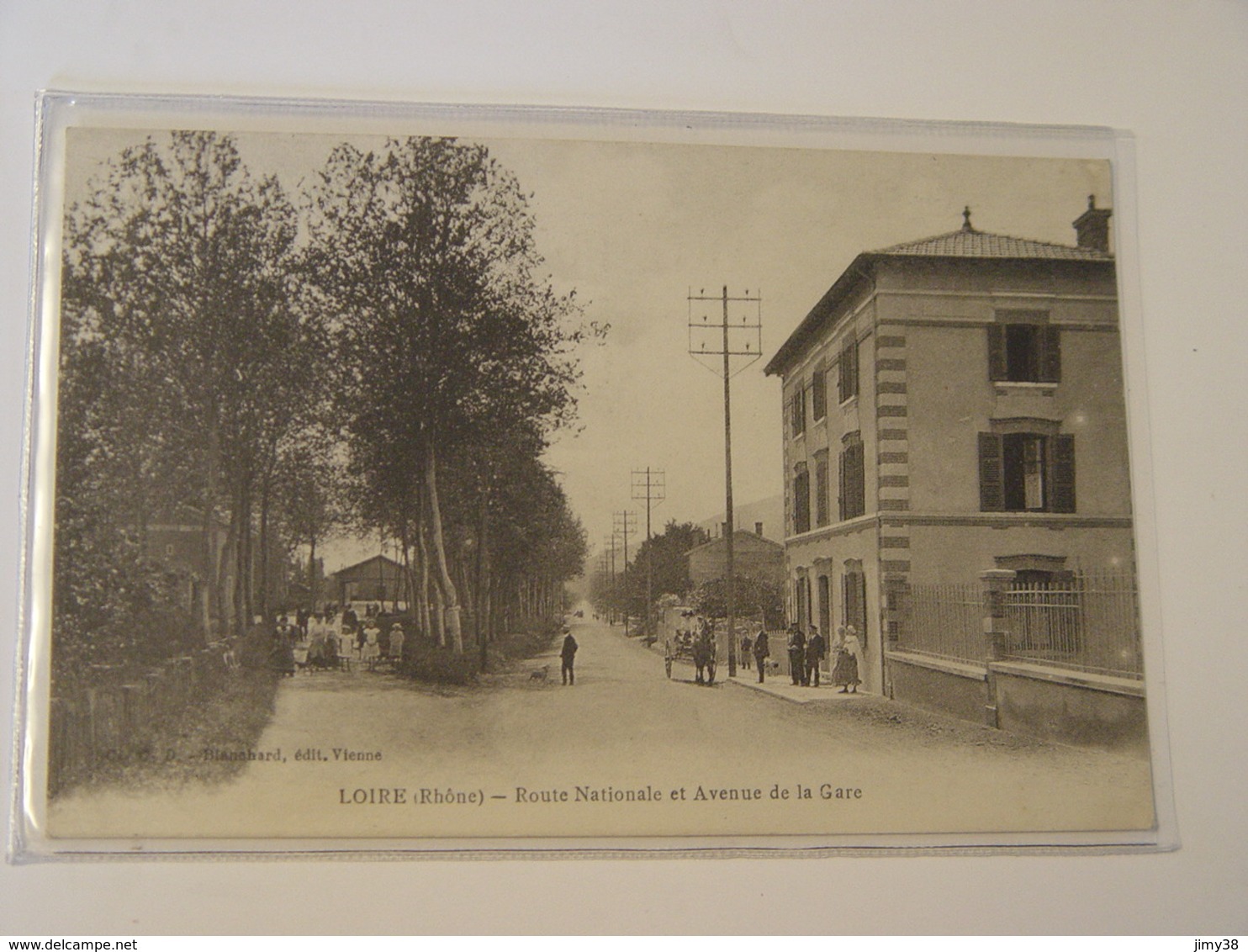 RHONE-LOIRE SUR RHONE-ROUTE NATIONALE ET AVENUE DE LA GARE ED BLANCHARD VIENNE-ANIMEE