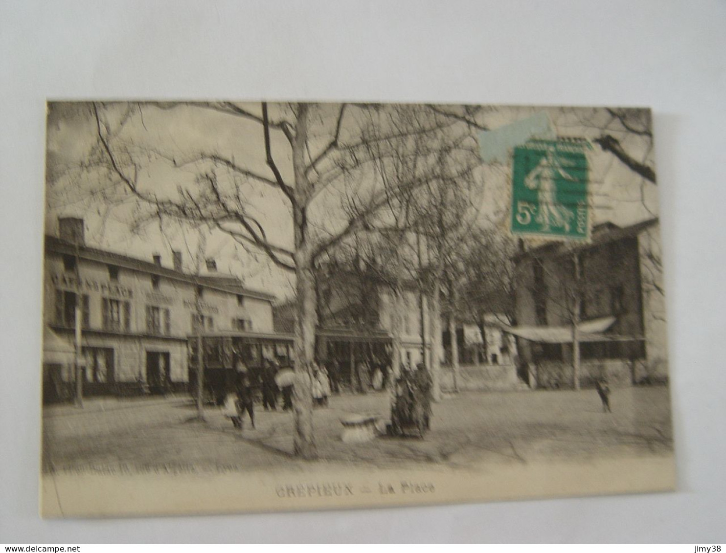 RHONE-RILLIEUX LA PAPE-CREPIEUX-LA PLACE -TRAMWAY-ANIMEE