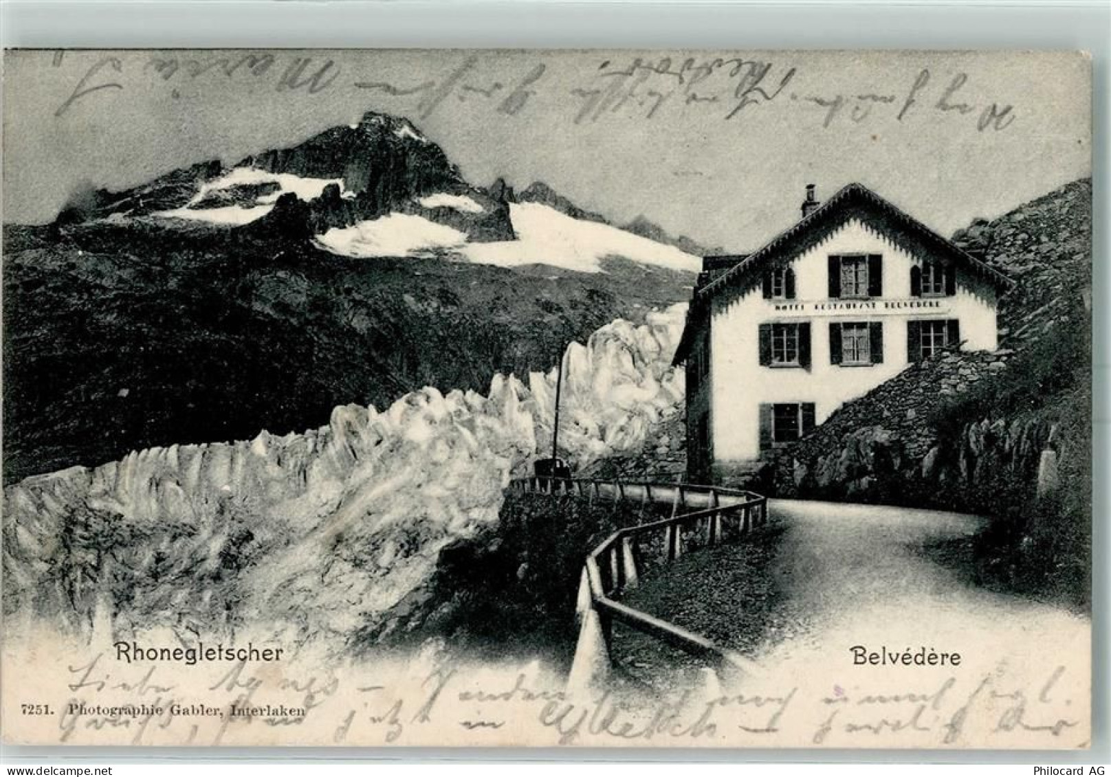 Rhonegletscher 1902 - Belvedere - 10395917