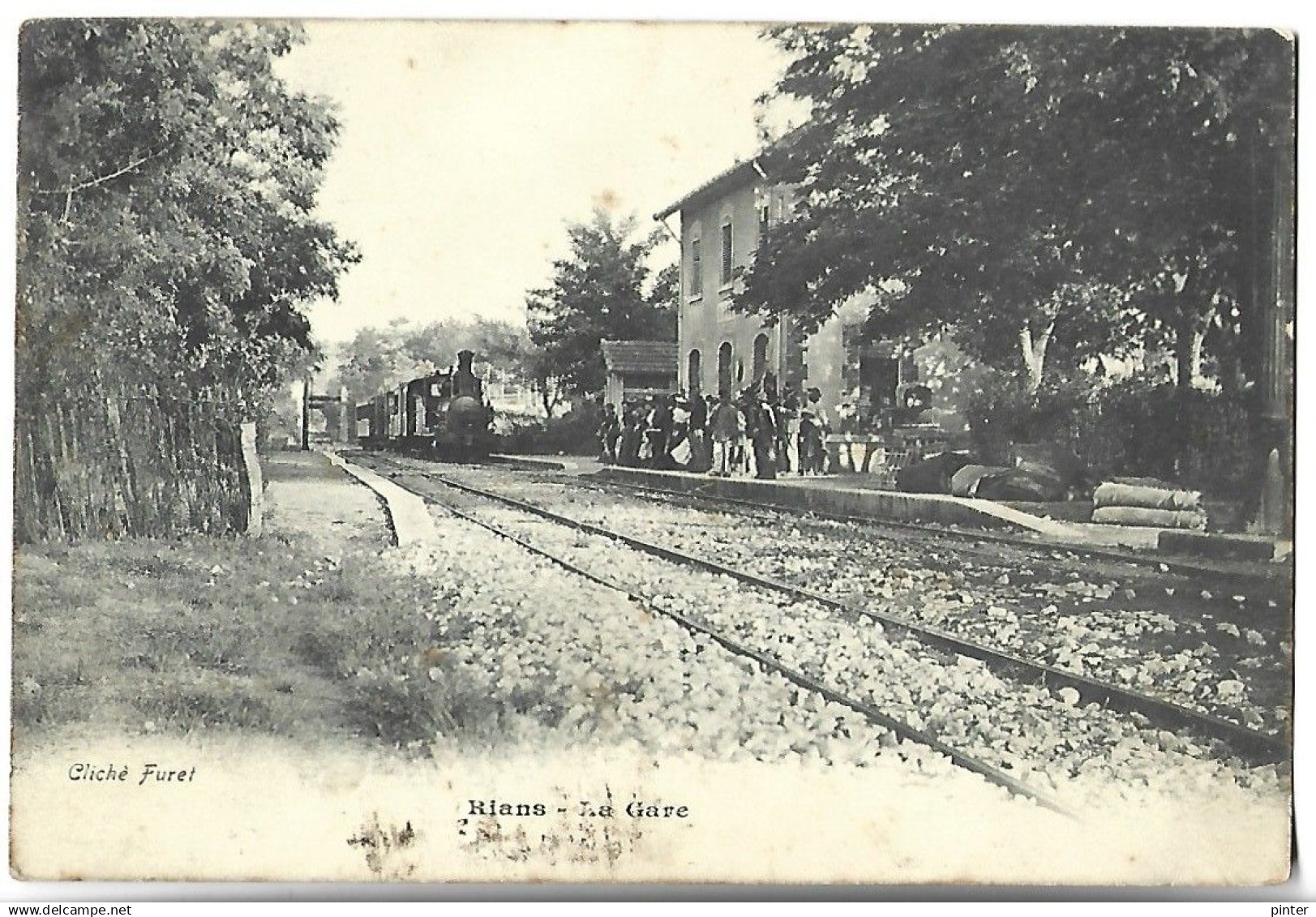 RIANS - La Gare - Train