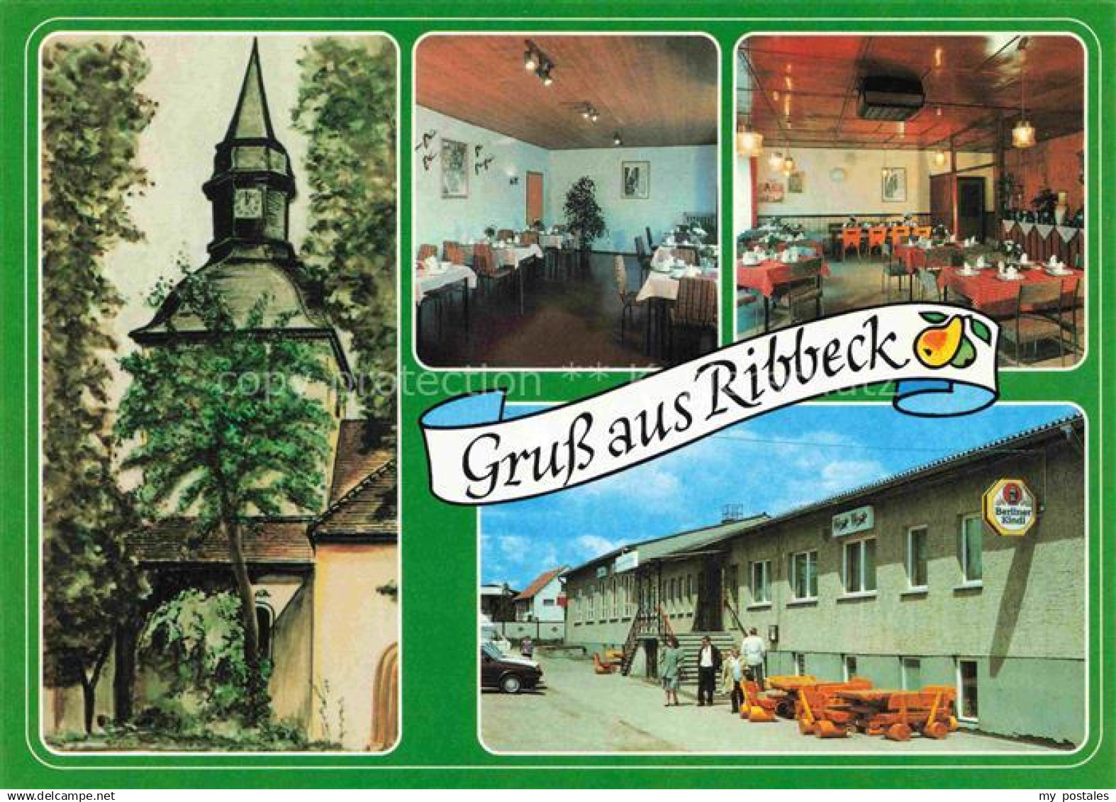 Ribbeck Nauen Fontane-Gaststaette Gastraum